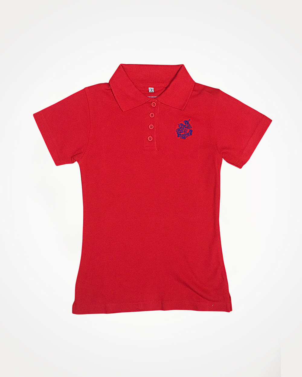 Polo Pique Dama Rojo